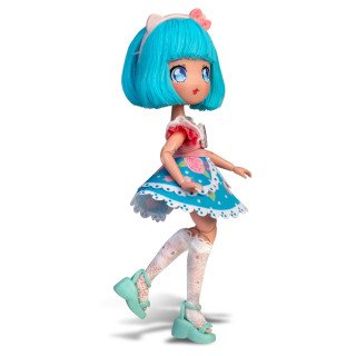 Детская кукла "Красавица Пинк" 4SF Manga Dolls HKTF0300 серии "Hello Kitty"