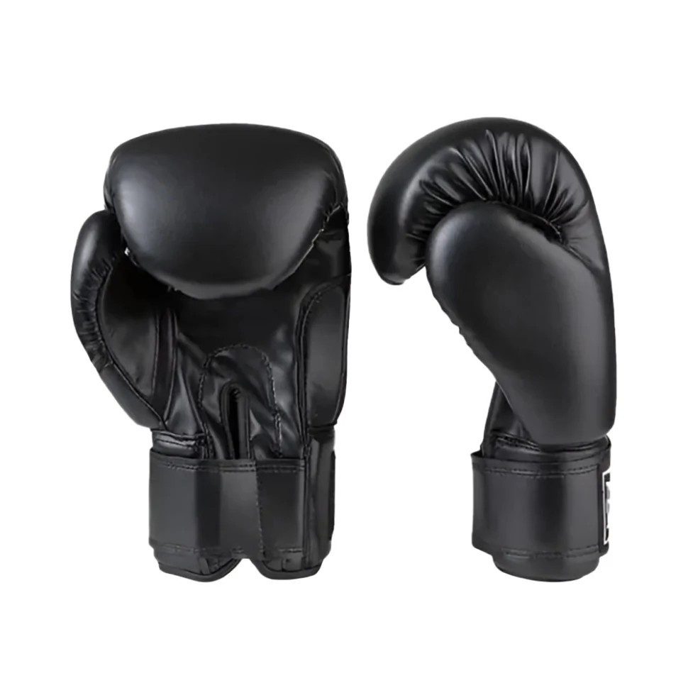 Боксерські рукавички Everlast EF-0370-16 чорні 16 унцій (16 oz) - гурт(опт), дропшиппінг