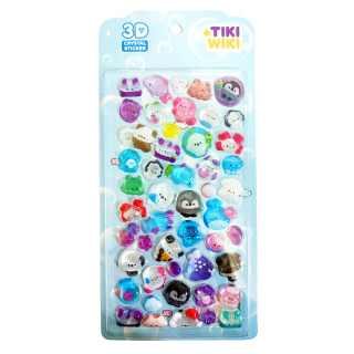 Набор 3D-наклеек "Тики море S2" Tiki Wiki 25ESE009-08 серии Crystal