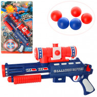 Дитячий іграшковий пістолет 648-23 AV стріляє великими кульками