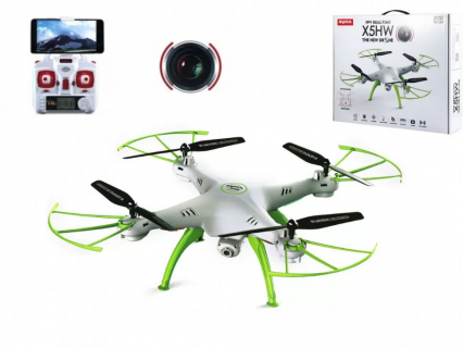 Квадрокоптер на радиоуправлении Syma X5HW с защитой лопастей