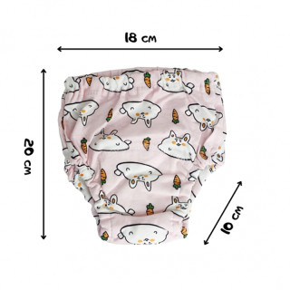 Тренувальні трусики 4-шарові MGZ-0657(Pink) розмір 100 (13-18 кг)