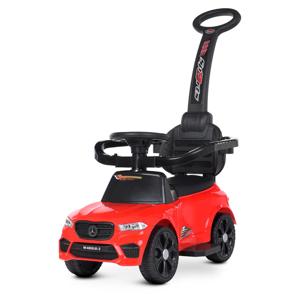 Детский электромобиль Bambi M 4855LR-3 красный 2 в 1 опт, дропшиппинг