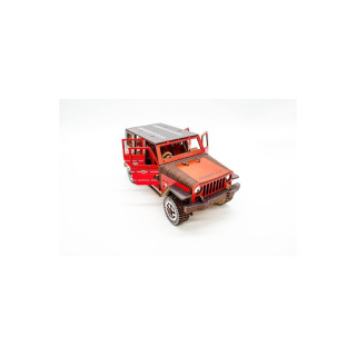 Деревянный 3D конструктор "Джип Wrangler" Арт-25162, 162 детали