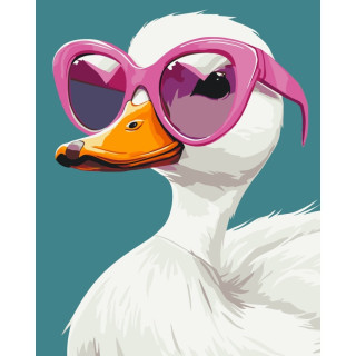 Картина по номерам "Прекрасный утенок" 11713-AC 40х50 см