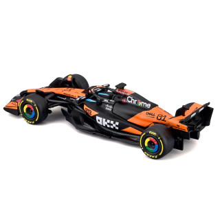 Коллекционная автомодель "McLaren F1 MCL39 (2025)" 18-58001, 1:64 масштаб