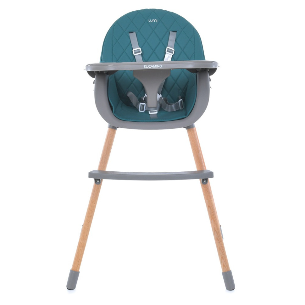 Стільчик для годування LUMI ME 1111 Teal екошкіра - гурт(опт), дропшиппінг 