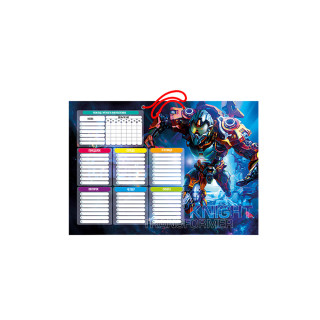 Ламінований розклад уроків РУ-Л-А4 формат А4