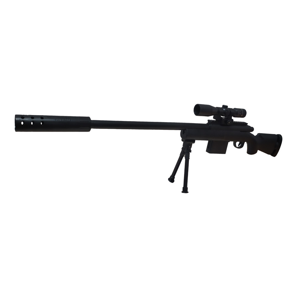 УЦЕНКА!!! Детский игровой автомат Bambi 567B(Black)-UC стреляет 6 мм пульками опт, дропшиппинг