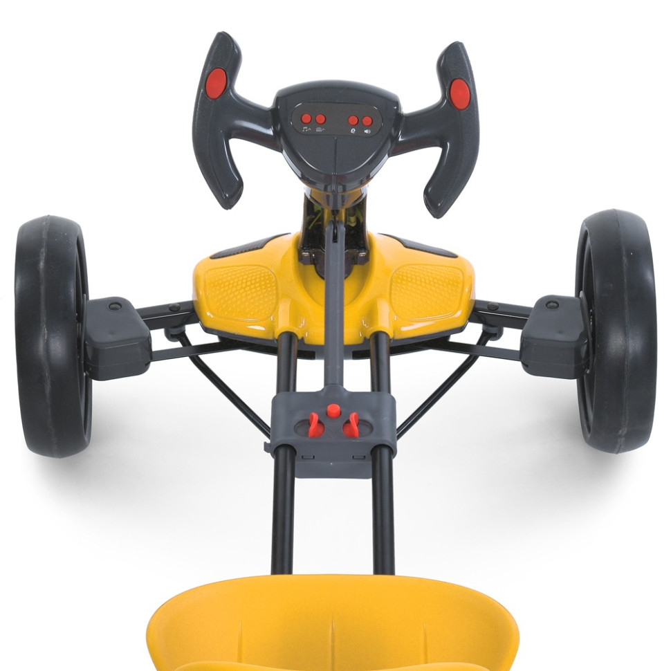 Дитячий електромобіль Електрокарт Kart M 6072EBR-6 до 50 кг - гурт(опт), дропшиппінг 