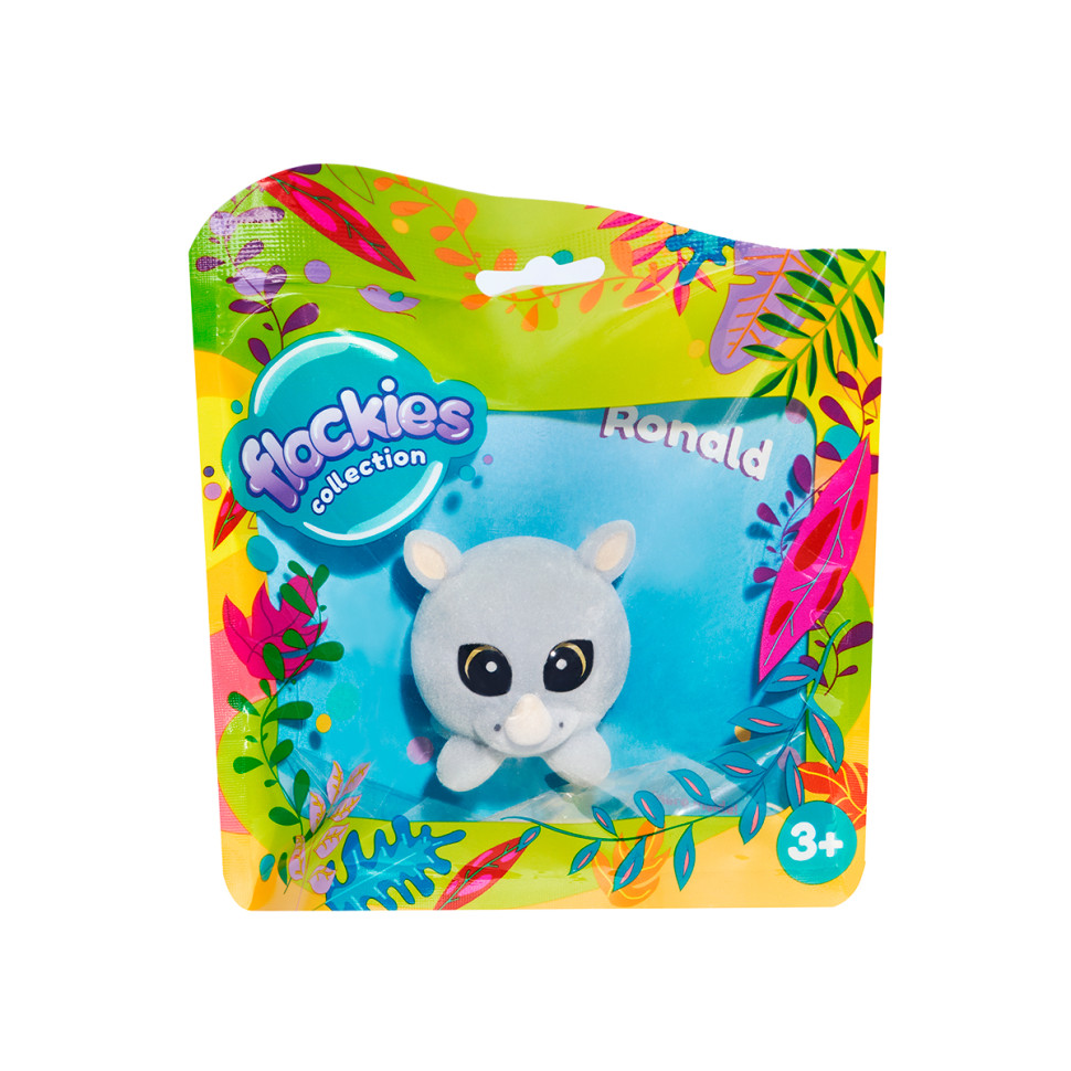 Коллекционная фигурка Носорог Рональд Flockies FLO0106 опт, дропшиппинг