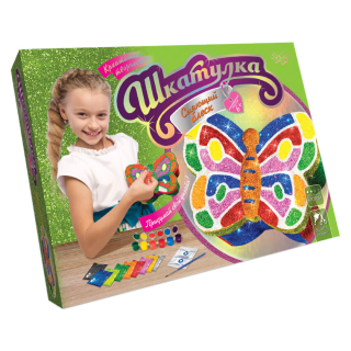 Шкатулка своими руками Сияющий блеск SHR-01-5-6-9  для оформления интерьера