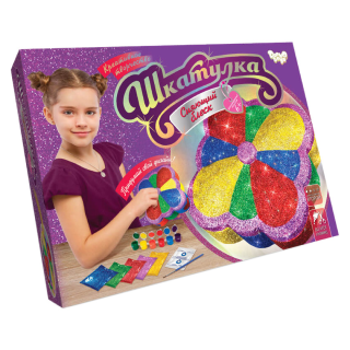 Шкатулка своими руками Сияющий блеск SHR-01-5-6-9  для оформления интерьера