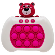 Электронная приставка Pop It консоль Quick Push Puzzle  Fast 07558K(White) антистресс игрушка