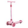Детский самокат 3-х колесный 5566A-pink, до 25 кг опт, дропшиппинг