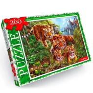 Пазл "Тигры" Danko Toys C260-13-02, 260 эл.