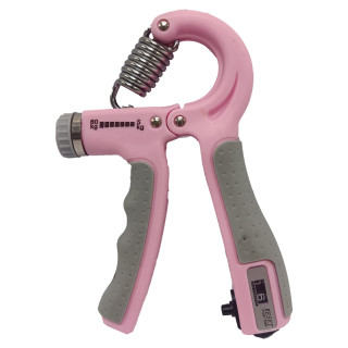 Эспандер кистевой со счетчиком MS 4122-2(Pink), нагрузка 5-60 кг