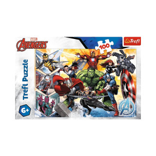 Детские пазлы Marvel "Сила Мстителей" Trefl 16431 100 элементов