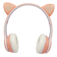 Дитячі навушники з котячими вушками VIV-23M(Pink)