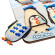 Деревянный пазл-вкладыш "Пингвинчики" Ubumblebees (ПСД164) PSD164 счет опт, дропшиппинг