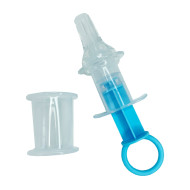 Детский Шприц-дозатор для лекарства MGZ-0719(Blue) с мерным стаканчиком
