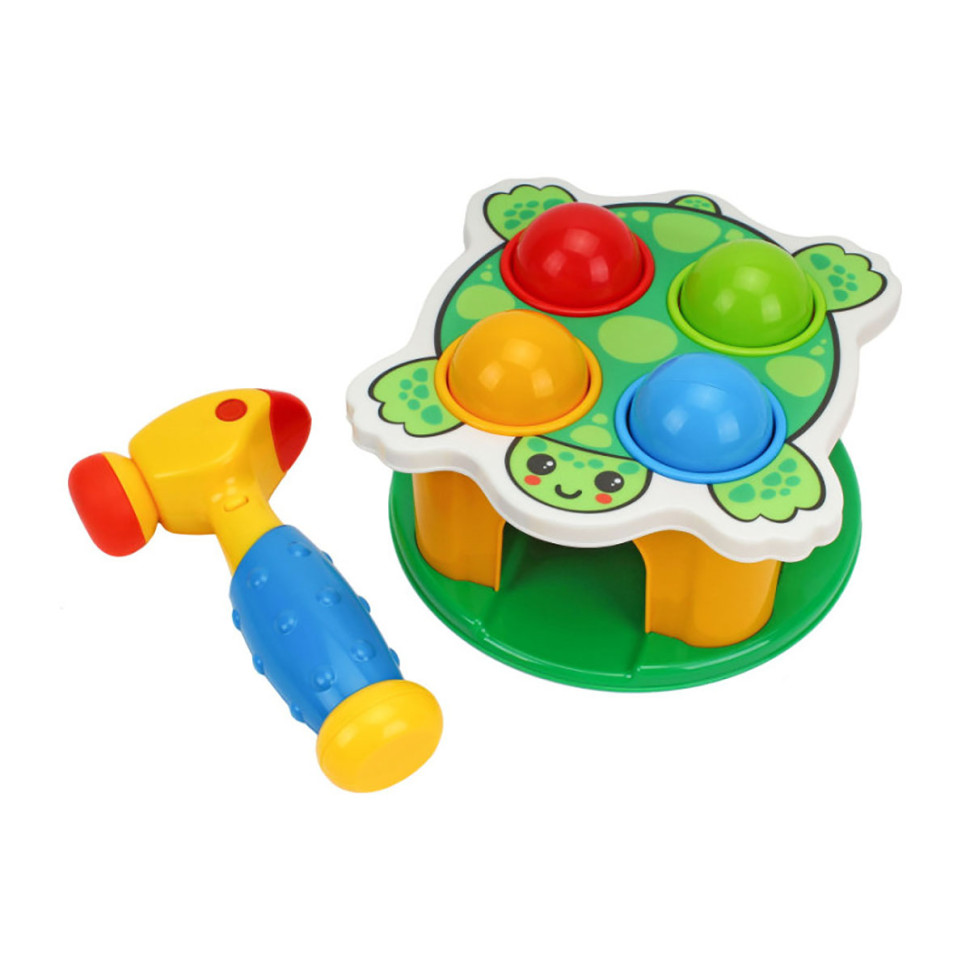 Развивающая игра с молоточком 
