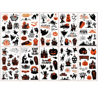 Набор детских временных тату «Хэллоуин» kids-tatto-halloween-set10