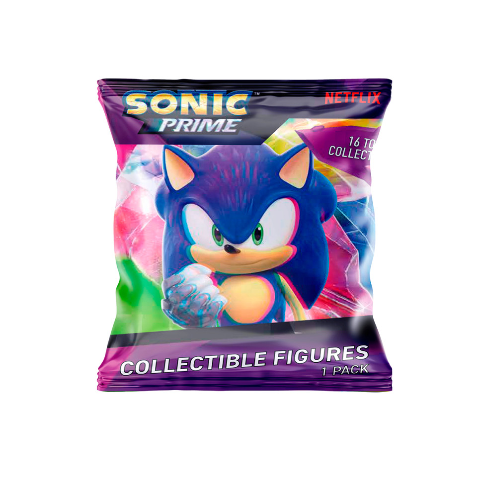 Игровая фигурка Приключения Соника и друзей Sonic Prime SON2005 фигурка 6,5 см опт, дропшиппинг