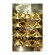 Набор-украшение на елку "Колокольчик" ААА23093 с бантиком 12 шт, металл  опт, дропшиппинг