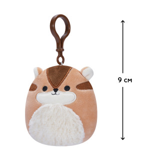 Мягкая игрушка на клипсе Бурундук Мельзи SQUISHMALLOWS SQCP00148, 9 см