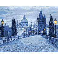 Картина по номерам "Таинственная Прага" Идейка KHO3613 40х50см