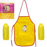 Фартук детский с нарукавниками для девочек CR5530(Yellow) 54х37 см (91392) опт, дропшиппинг