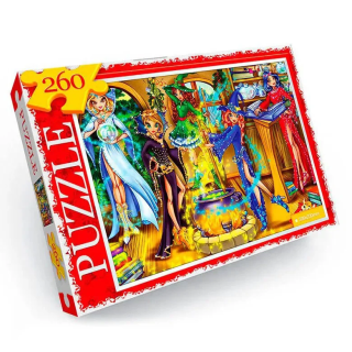 Пазл "Юные волшебницы" Danko Toys C260-13-11, 260 эл.