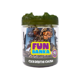 Игровой мини-набор "Сухопутные Силы" FUN BANKA 320388-UA, 41 предмет