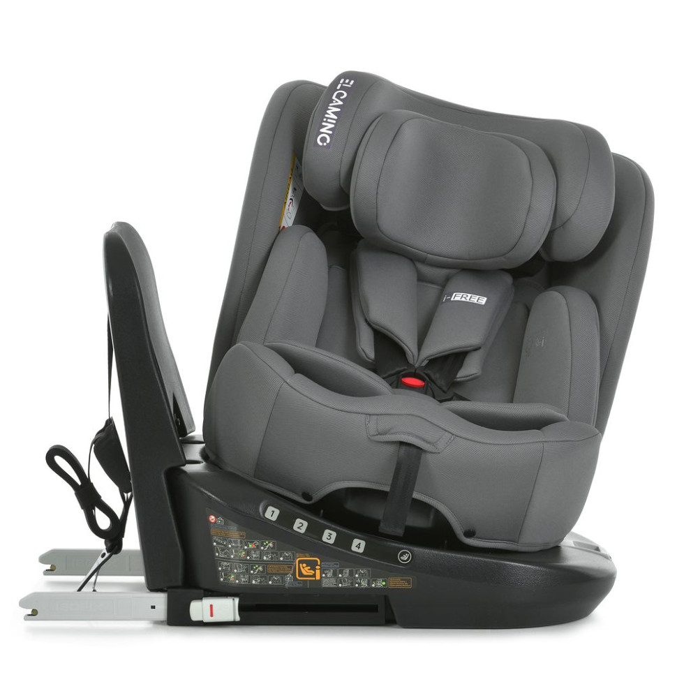 Дитяче автокрісло ME 1187 i-FREE ME 1187 Shadow Gray - гурт(опт), дропшиппінг