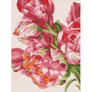 Алмазная вышивка. "Пионы" AM4005, 30х40 см