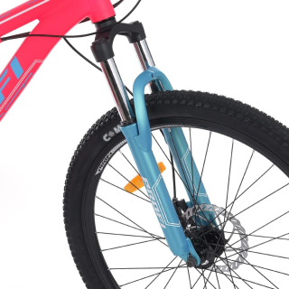 Велосипед "BELLE" PROF1 G26BELLE A26.1 26 д. Алюм.рама 17", SHIMANO 21SP, алюм., DB, FW TZ500, малиново-белый