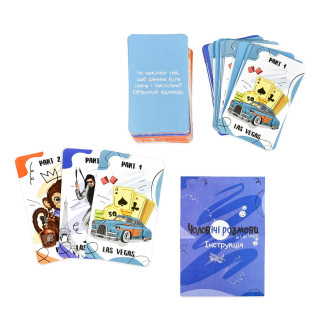 Карточная игра Мужские разговоры 30673 карточек 108 штук