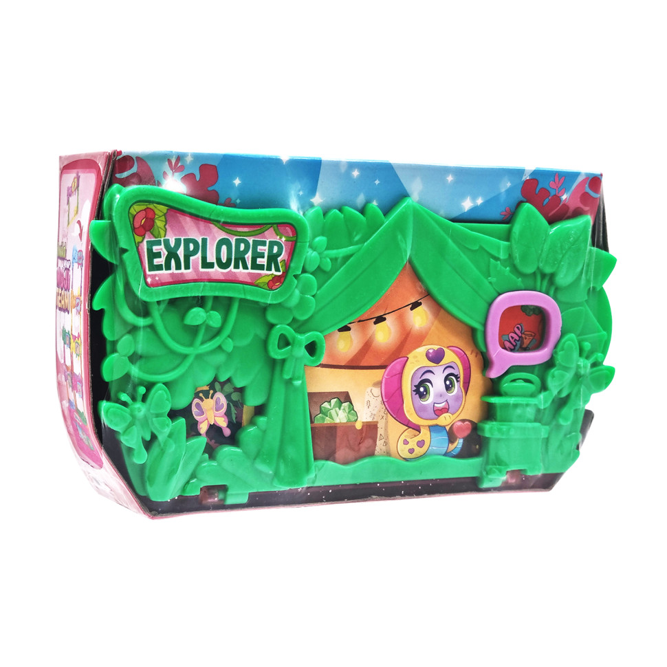 Игровой набор Домик команды Moji Pops PMPAD660IN00-4 домик, фигурка, аксессуары опт, дропшиппинг