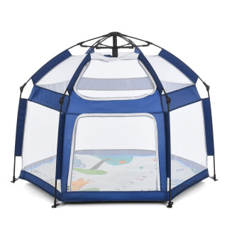 Детский манеж MR 1512 Sapphire Blue 146×127×110 см