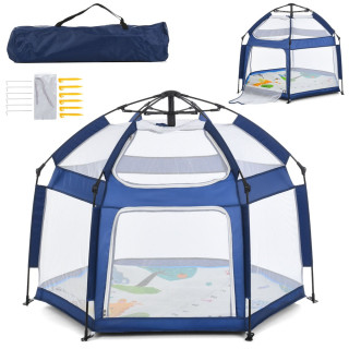 Детский манеж MR 1512 Sapphire Blue 146×127×110 см