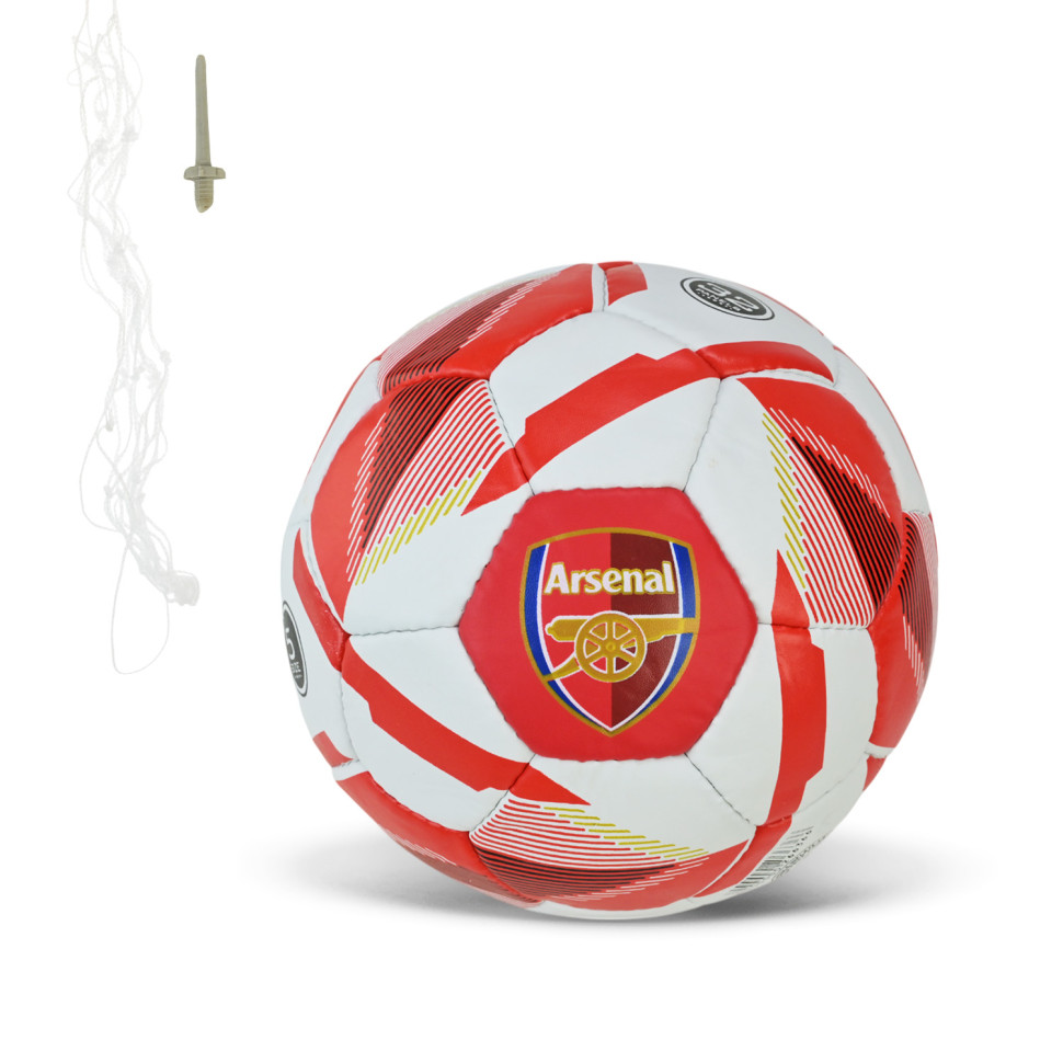 Мяч футбольный ARSENAL FP094 №5, PU 420 грамм, 32 панели, сетка+игла в комплекте опт, дропшиппинг