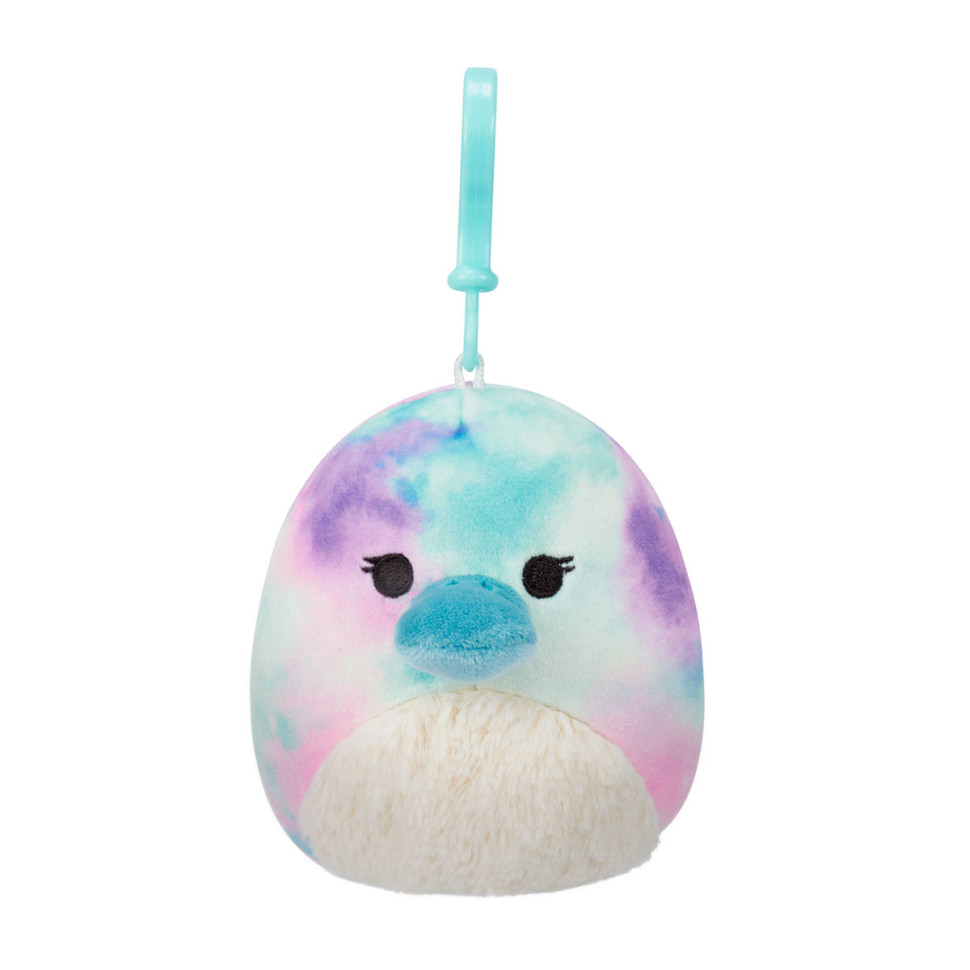 М'яка іграшка на кліпсі Уткобор Бріндал Squishmallows SQCP00215, 9 см - гурт(опт), дропшиппінг