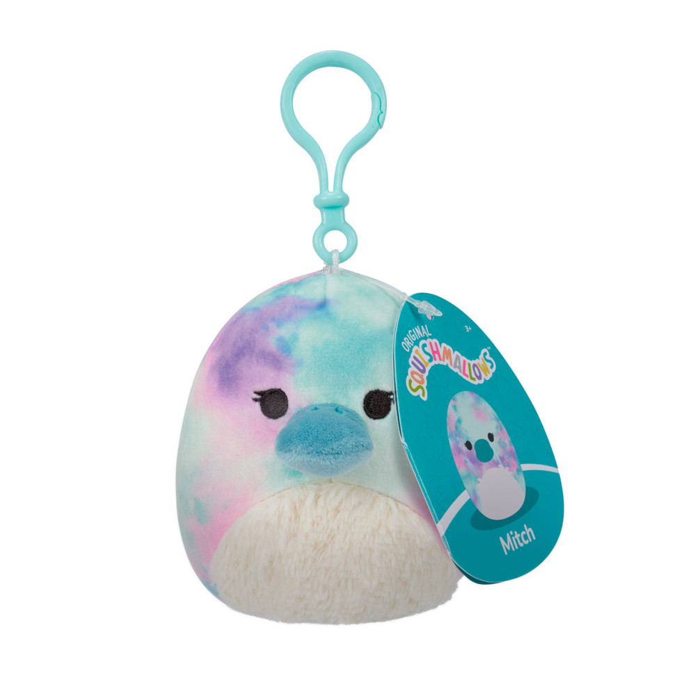 М'яка іграшка на кліпсі Уткобор Бріндал Squishmallows SQCP00215, 9 см - гурт(опт), дропшиппінг