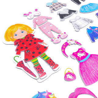Настольная игра Магнитная одевашка "Trendy girl" Vladi Toys VT3702-23 укр