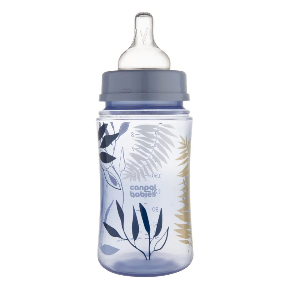Бутылочка антиколиковая с широким отверстием Easystart Gold Canpol babies 35/240_blu 240 мл опт, дропшиппинг