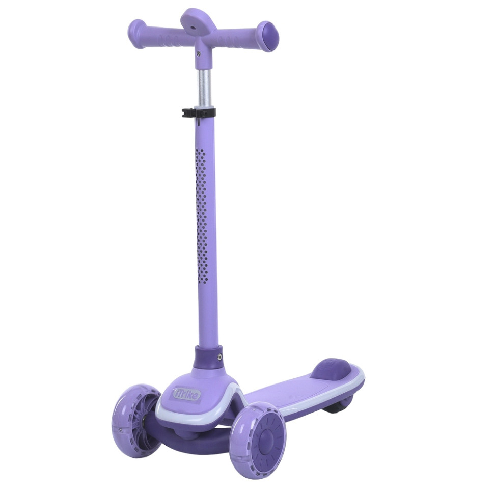 Детский самокат 3-х колесный 5566-lilac, до 25 кг опт, дропшиппинг