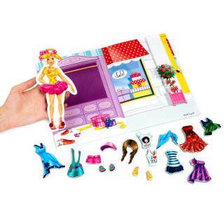 Магнитная игра Одевашка "Блондинка" Vladi Toys VT3204-30 Укр