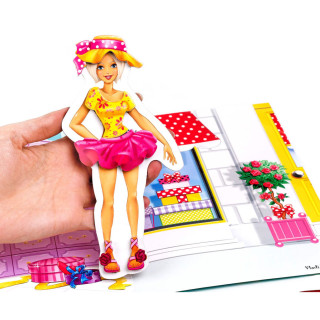 Магнитная игра Одевашка "Блондинка" Vladi Toys VT3204-30 Укр
