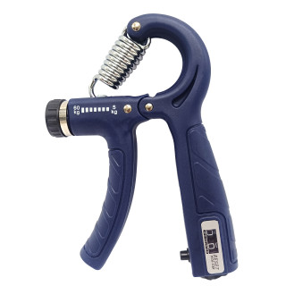 Эспандер кистевой со счетчиком MS 4122-3(Dark-Blue), нагрузка 5-60 кг